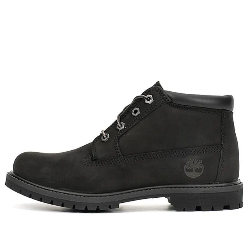 (WMNS) Timberland Nellie Chukka Waterproof Boots 'Black' 23398W sold by KicksCrew