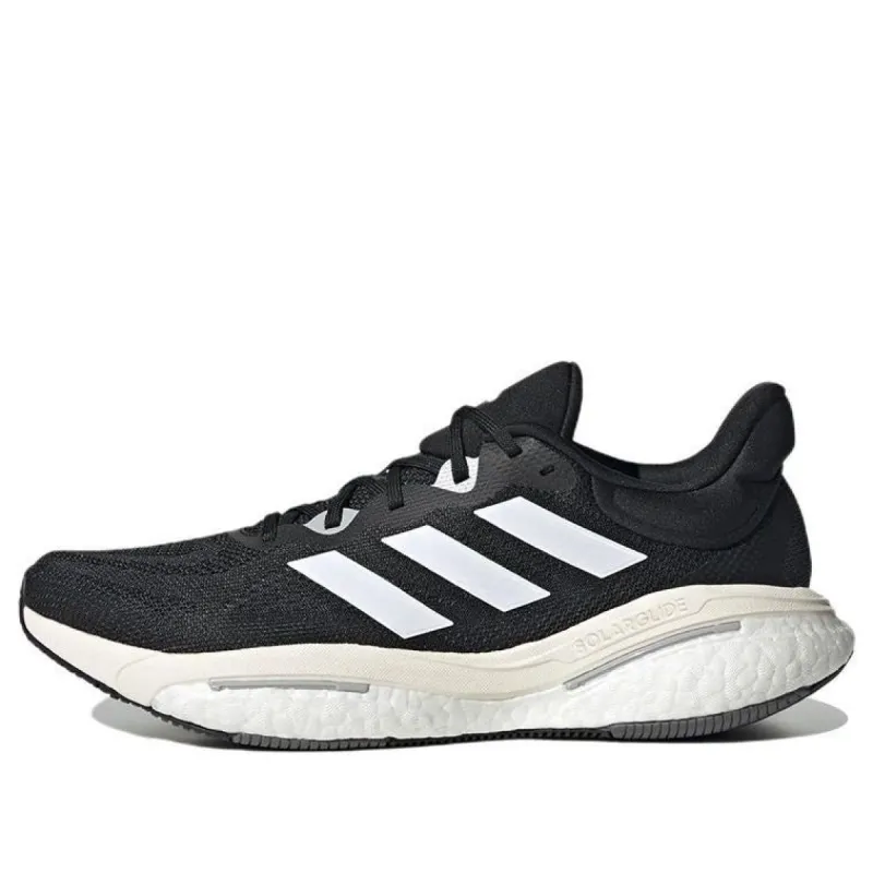 adidas SolarGlide 6 'Black White' HP7631 sold by KicksCrew