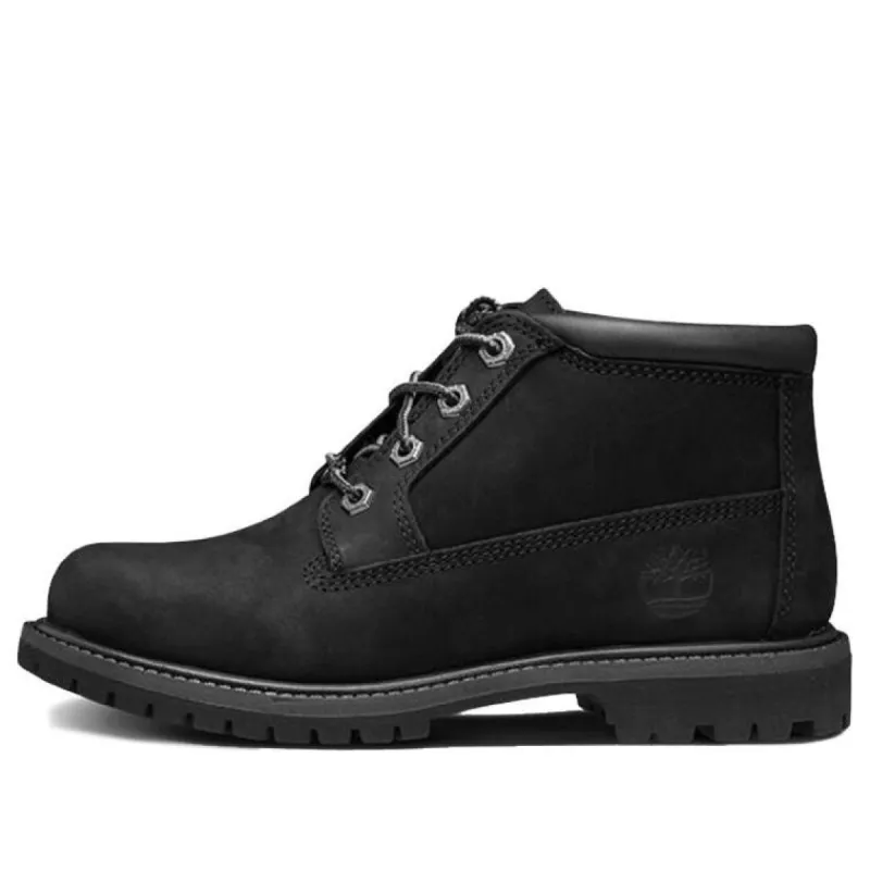 (WMNS) Timberland Nellie Waterproof Chukka Wide Fit Boots 'Black' 23398 sold by KicksCrew