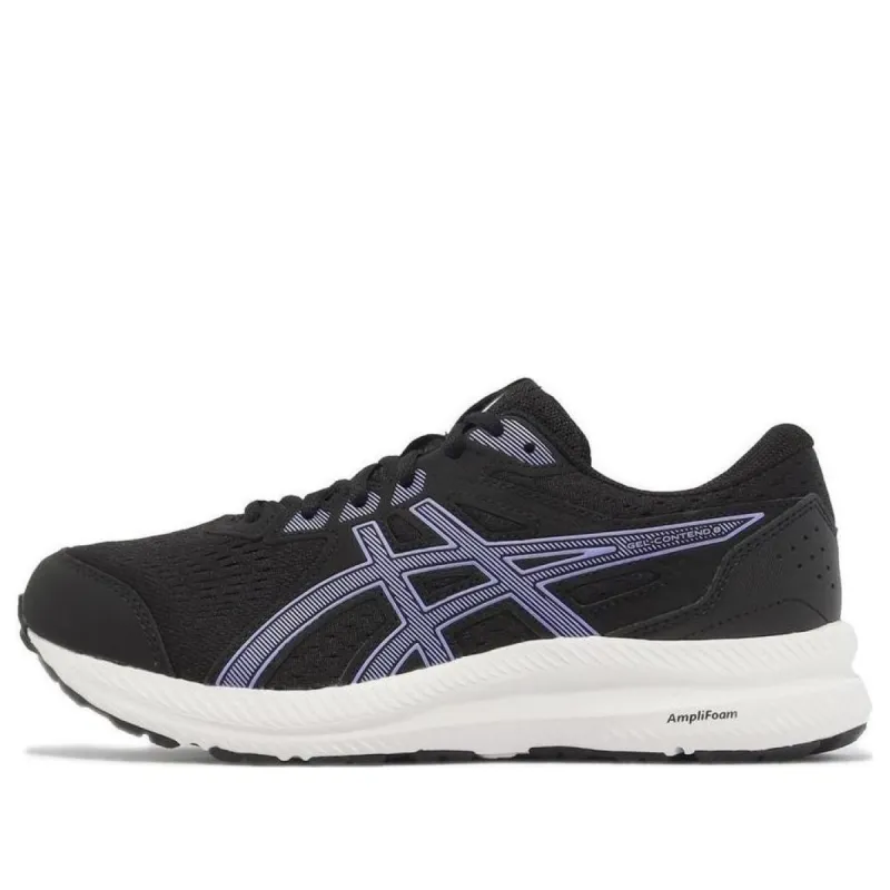 (WMNS) ASICS Gel-Contend 8 D Wide 'Black Lilac Opel' 1012B561001 sold by KicksCrew