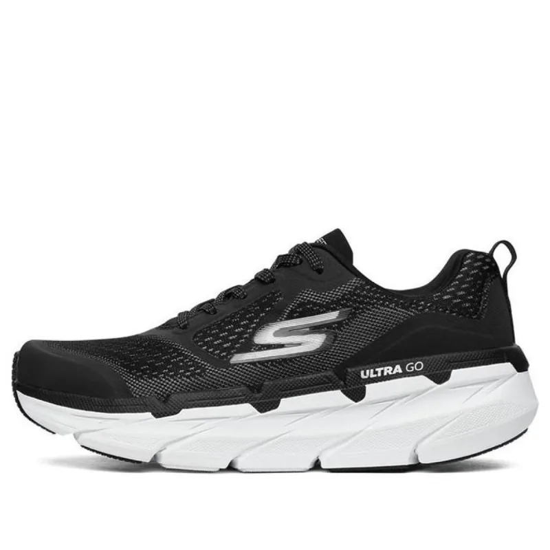 (WMNS) Skechers Max Cushioning Premier 'Black White' 17690-BKW sold by KicksCrew
