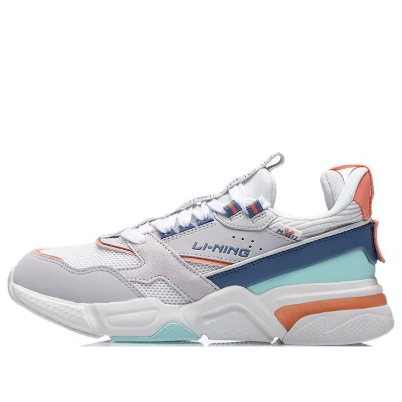 (WMNS) Li-Ning 001 Classic Low 'Grey White' AGCR032-3 sold by KicksCrew