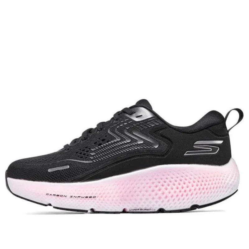 (WMNS) Skechers GOrun Max Road 6 'Black Pink' 172078-BKPK sold by KicksCrew