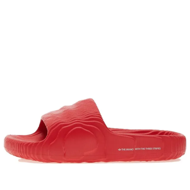 adidas Adilette 22 Slides 'Scarlet' IF5394 sold by KicksCrew