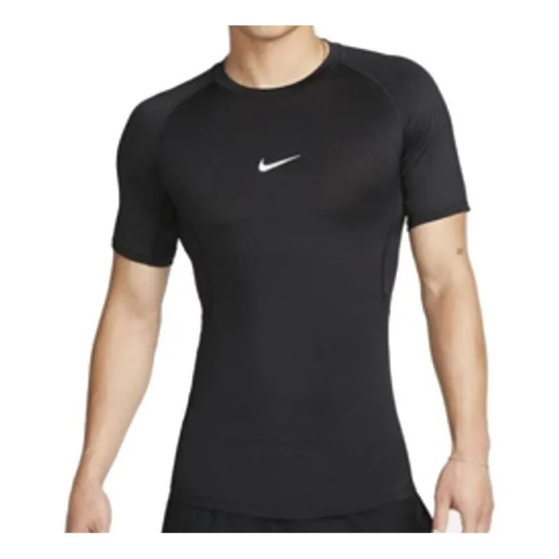 Nike Pro Dri-FIT Slim Short-Sleeve Top 'Black' FB7933-010 sold by KicksCrew