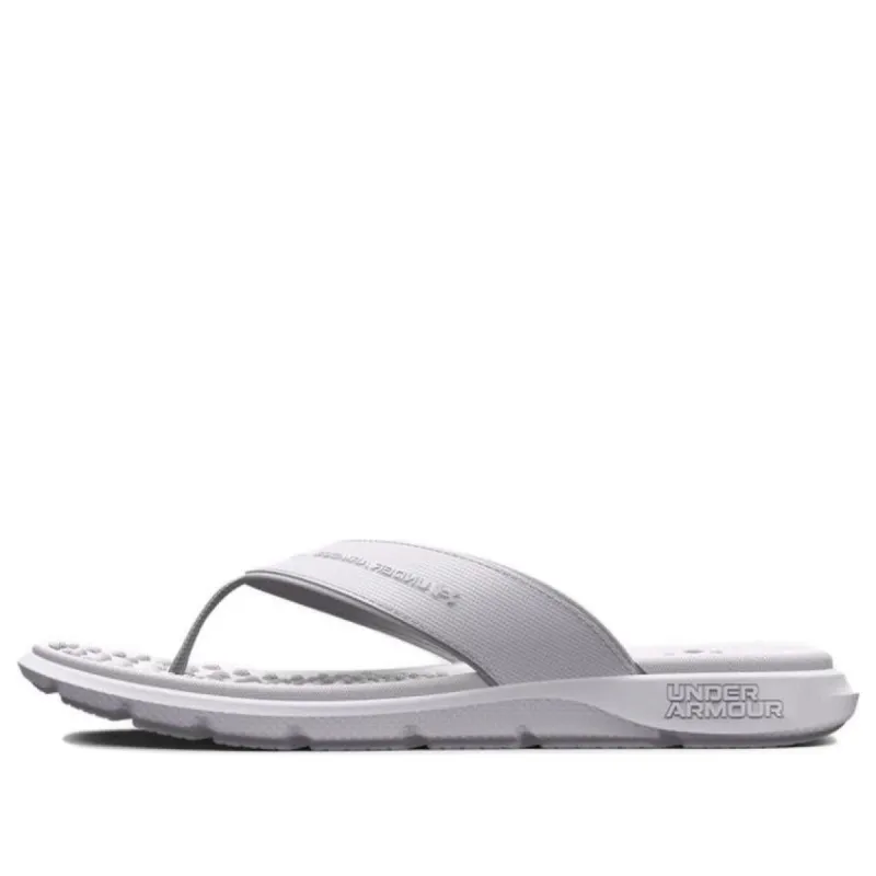 (WMNS) Under Armour Ignite Pro Marbella Sandal 'White Halo Grey' 3026030-100 sold by KicksCrew