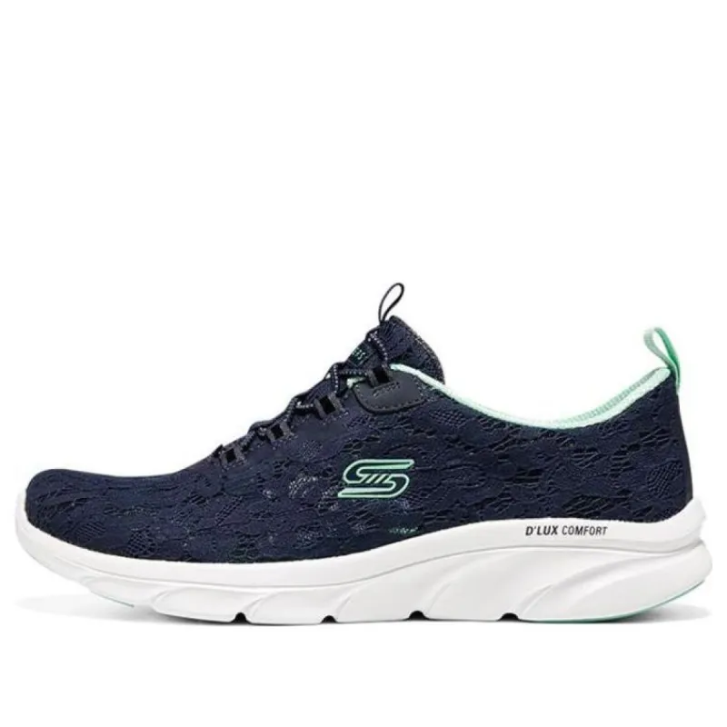 (WMNS) Skechers Dlux Comfort Shoes 'Navy' 104346-NVAQ sold by KicksCrew