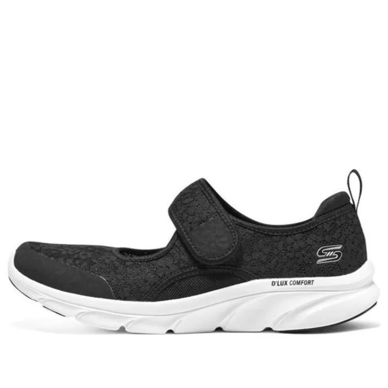 (WMNS) Skechers Dlux Comfort 'Black' 104345-BKW sold by KicksCrew