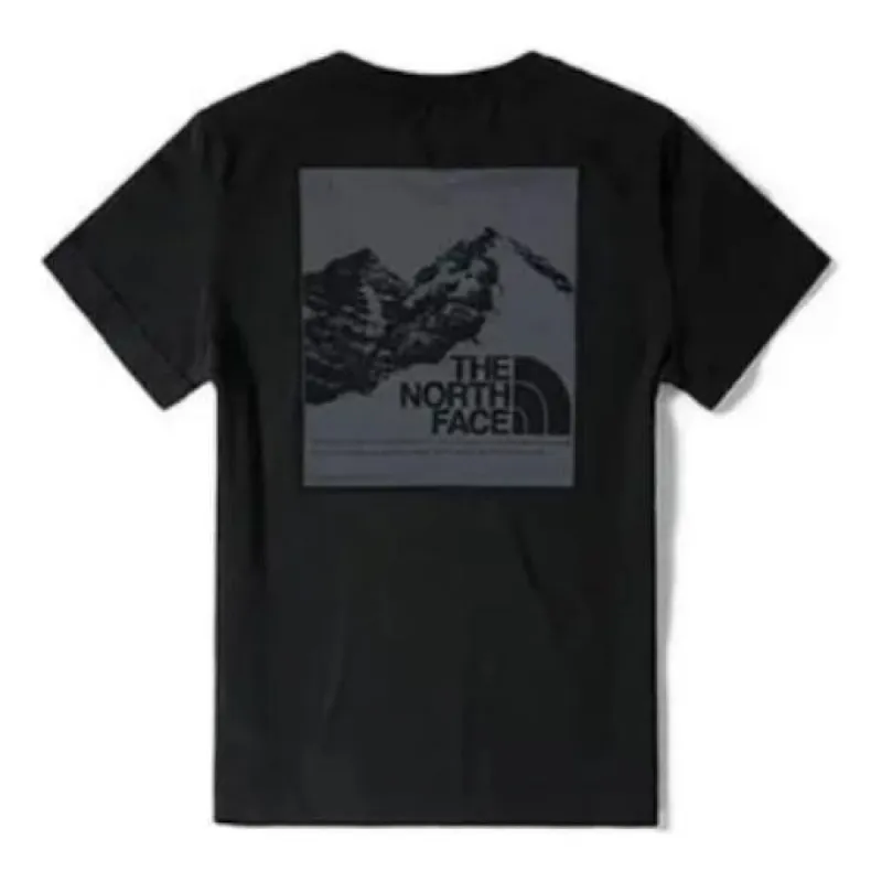 THE NORTH FACE Graphic T-Shirt 'Black' NF0A875S-JK3 sold by KicksCrew