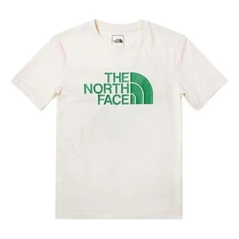 THE NORTH FACE SS23 Logo T-Shirt 'Beige' NF0A81NW-N3N sold by KicksCrew