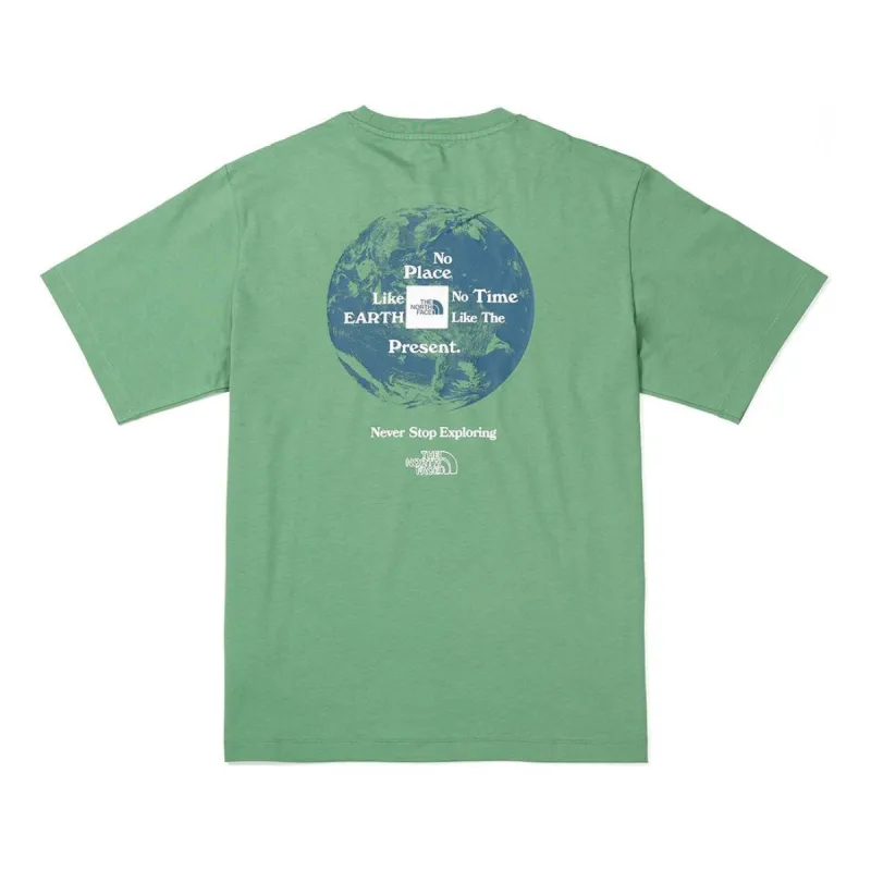 THE NORTH FACE Earth Day Graphic T-Shirt 'Green' NF0A81N2-N11 sold by KicksCrew