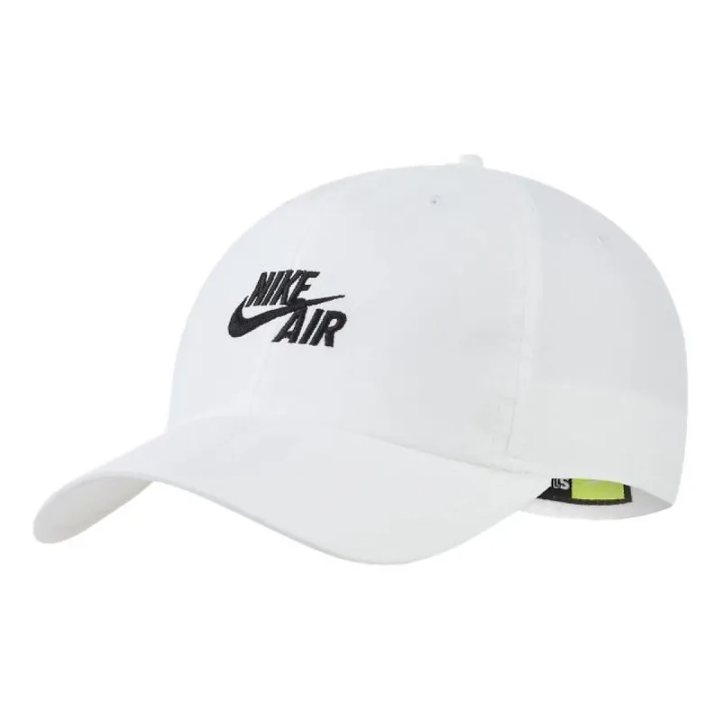 Nike Sportswear Heritage86 Adjustable Hat 'White' CU6358-100 sold by KicksCrew