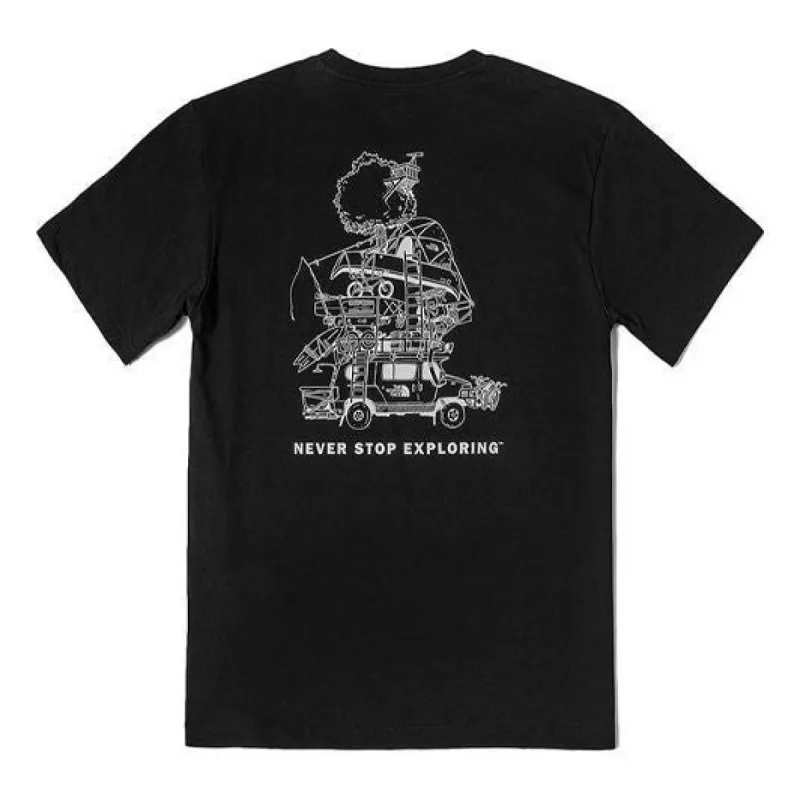 THE NORTH FACE Never Stop Exploring T-Shirt 'Black' NF0A7QRL-JK3 sold by KicksCrew