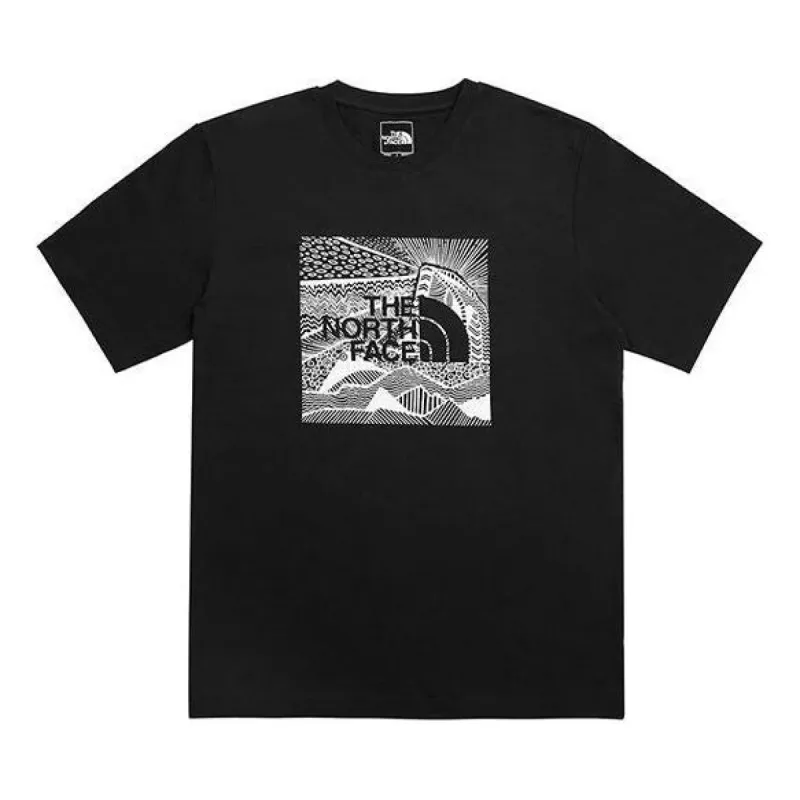 THE NORTH FACE Redbox Celebration T-Shirt 'Black' NF0A7QRB-JK3 sold by KicksCrew