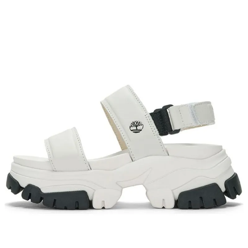 (WMNS) Timberland Adley Way Backstrap Sandals 'White' A5USMW sold by KicksCrew