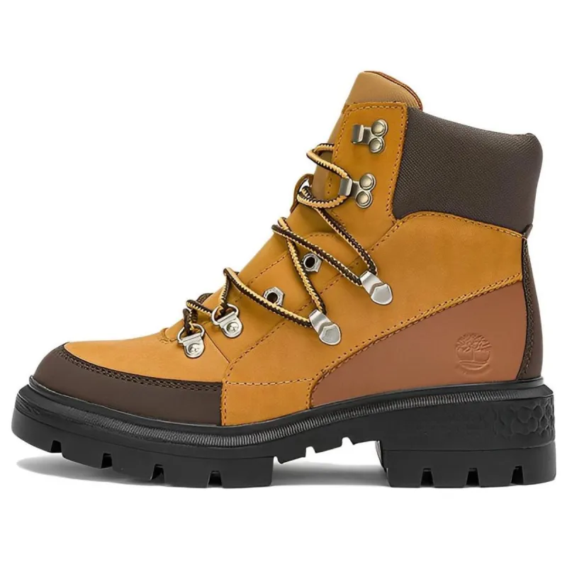 (WMNS) Timberland Cortina Valley Waterproof Mid Hiker 'Wheat Nubuck' A5VB4 sold by KicksCrew