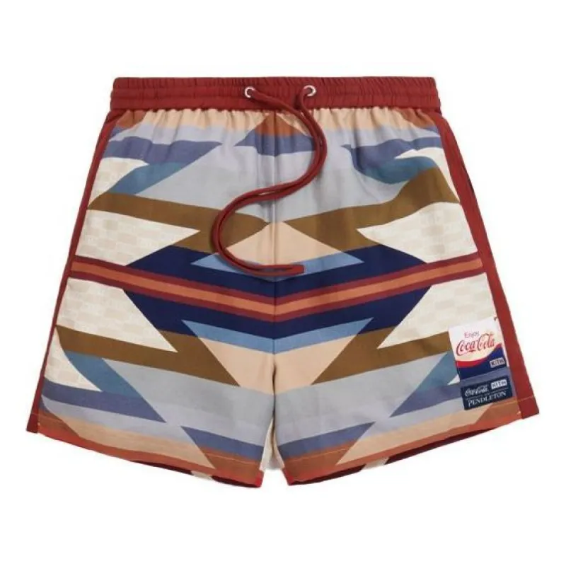 KITH x Coca-Cola x Pendleton Short 'Maroon Multi' KH6382-110 sold by KicksCrew