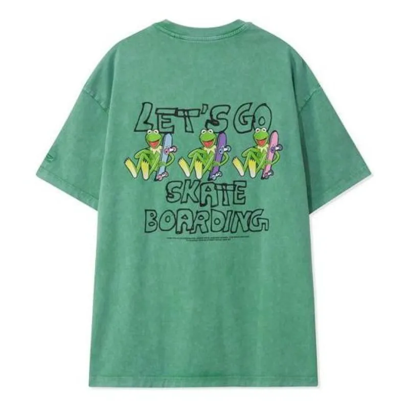 Li-Ning x Disney Muppets Graphic T-shirt 'Green' AHSR839-2 sold by KicksCrew