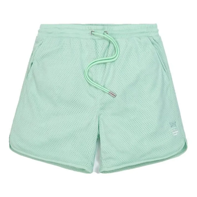KITH x Jordan Mesh Shorts 'Mint' KH6353-106 sold by KicksCrew