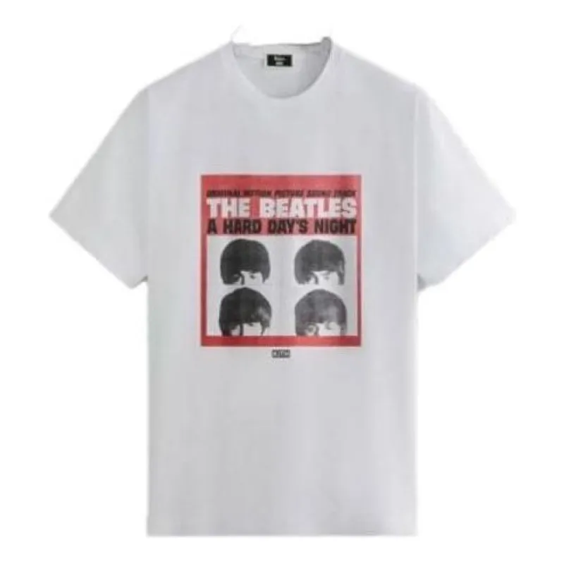 KITH For The Beatles Hard Days Night Vintage Tee 'White' KHM031209-101 sold by KicksCrew