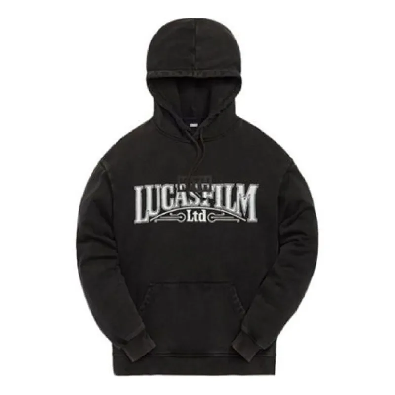 KITH x STAR WARS Lucasfilm Vintage Hoodie 'Black' KHM030398-001 sold by KicksCrew