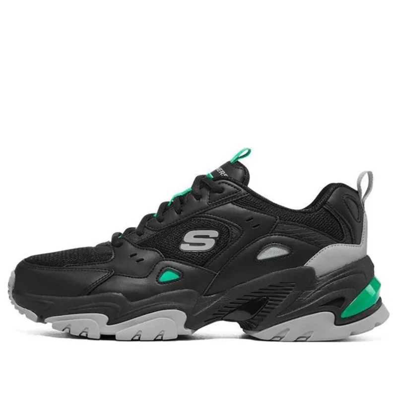 Skechers Stamina V2 'Black Charcoal Green' 237209-BKCC sold by KicksCrew