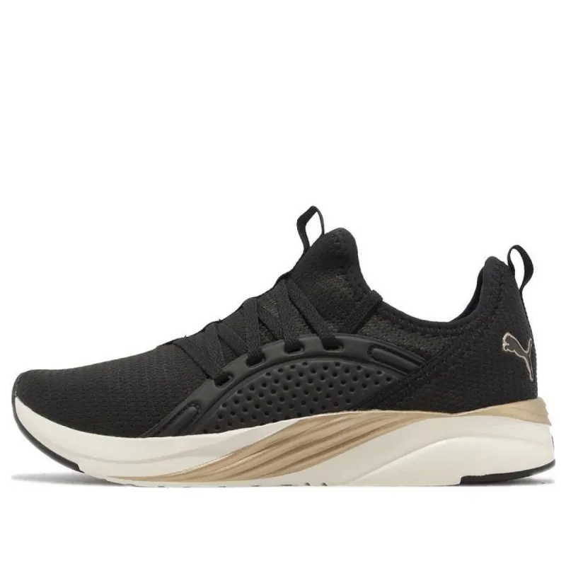 (WMNS) PUMA Softride Sophia 2 'Black Gold' 377903-01 sold by KicksCrew
