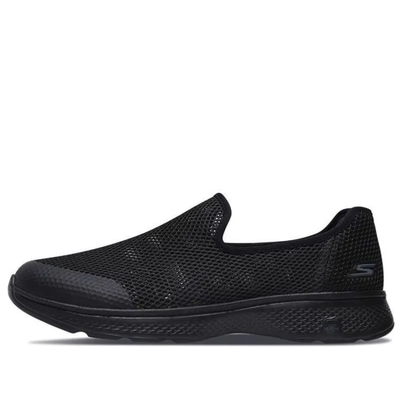 Skechers Go Walk 4 Slip-On 'Black' 54158-BBK sold by KicksCrew