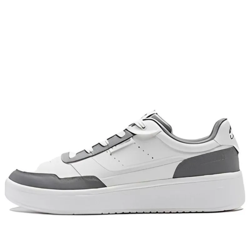 Li-Ning Qingyi Skate Shoes 'White Grey' AGCT401-3 sold by KicksCrew