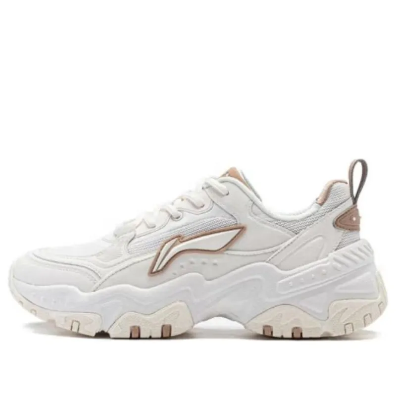 (WMNS) Li-Ning Brown Sugar 'White Brown' AGCT424-1 sold by KicksCrew