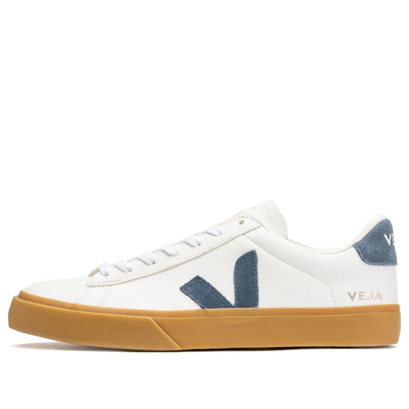 Veja Campo Chromefree Lace-Up Sneakers 'White Dark Blue' CP0503318 sold by KicksCrew
