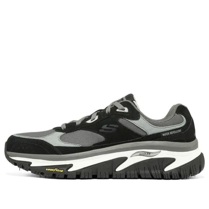 Skechers Arch Fit Road Walker 'Black Grey' 237332-BKGY sold by KicksCrew