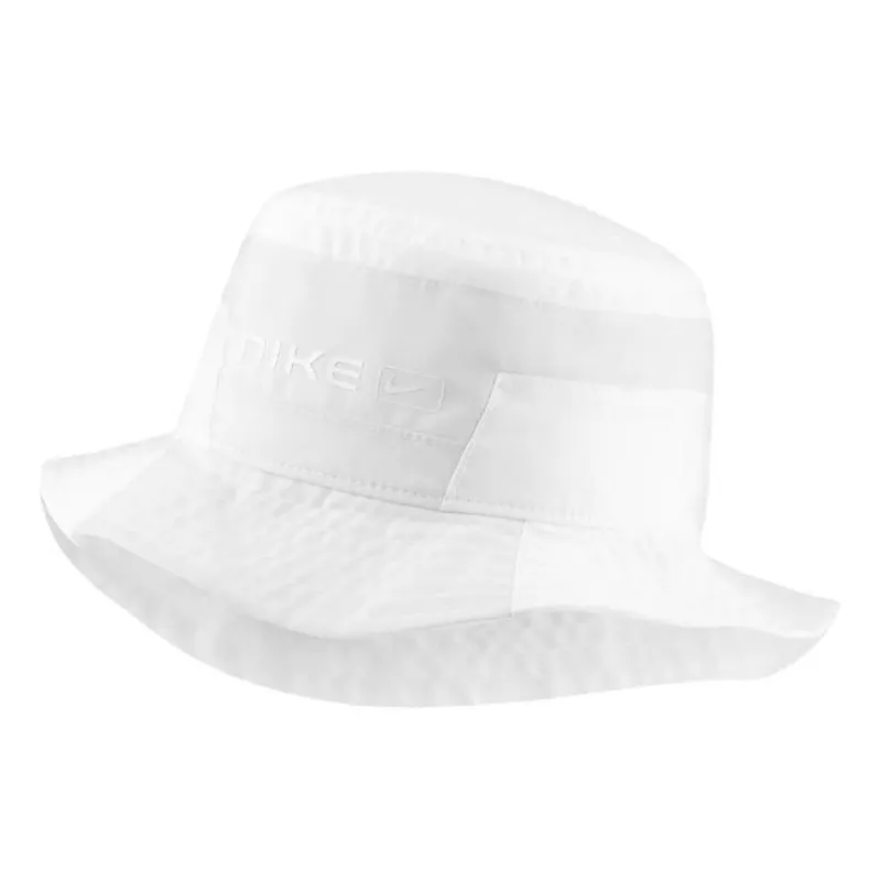 (WMNS) Nike Sportswear Bucket Cap 'White' DC4084-100 sold by KicksCrew