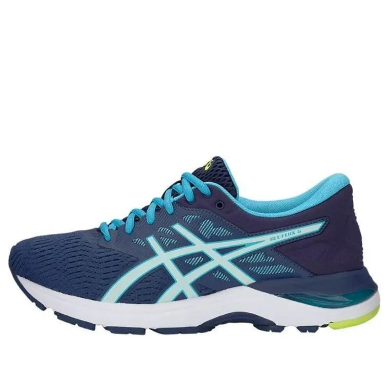 (WMNS) ASICS Gel-Flux 5 'Blue Print Soothing Sea' T861N-400 sold by KicksCrew