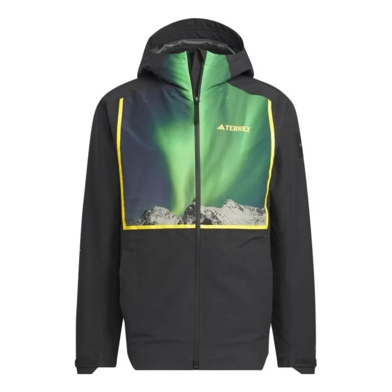 adidas National Geographic RAIN.RDY Three-In-One Jacket 'Black' IL8959 sold by KicksCrew