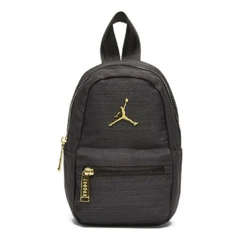 Air Jordan Airess Mini Backpack 'Black Gold' DO5971-032 sold by KicksCrew