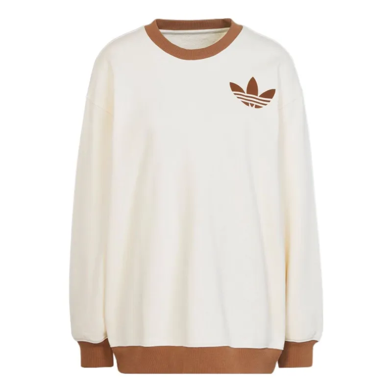 (WMNS) adidas Adicolor 70s Sweatshirt 'Beige' IB2040 sold by KicksCrew