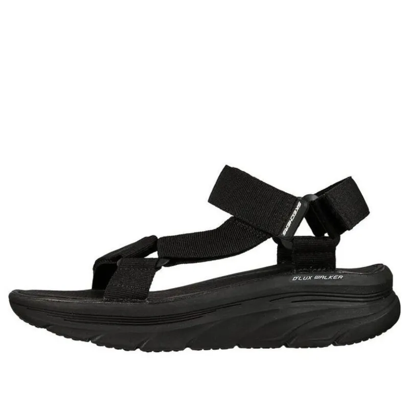 Skechers D'Lux Walker Sandal 'Black' 237376-BLK sold by KicksCrew