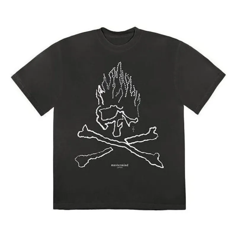 Travis Scott Cactus Jack For Mastermind Skull T-Shirt 'Black' CJFN-SS24 sold by KicksCrew