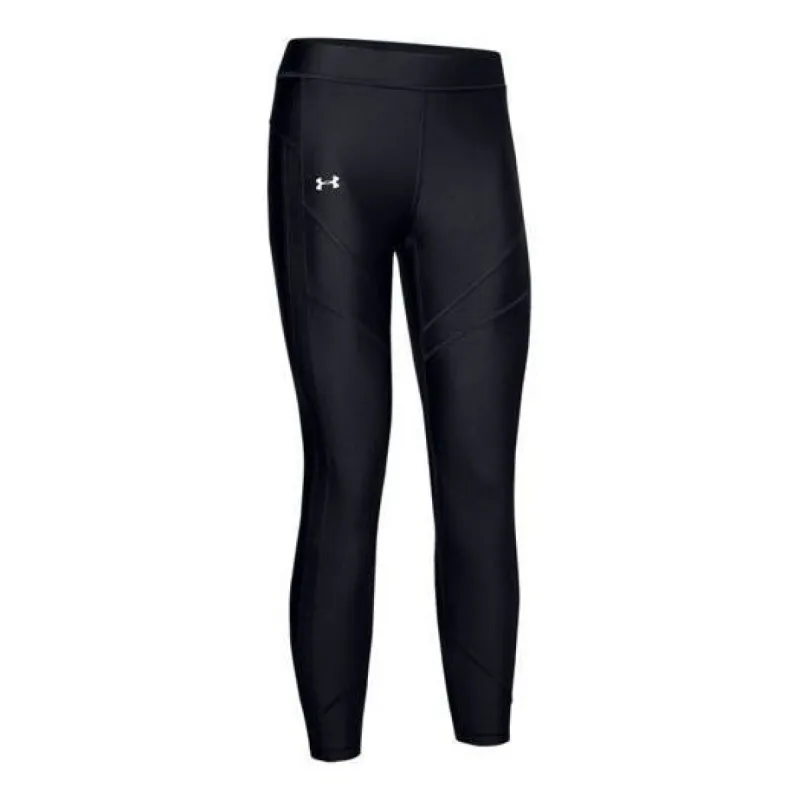 (WMNS) Under Armour HeatGear Armour Ankle Crop Legging 'Black' 1305967-001 sold by KicksCrew