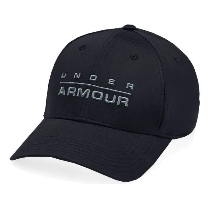 Under Armour Wordmark Stretch Fit Sports Cap 'Black Teal' 1342243 sold by KicksCrew