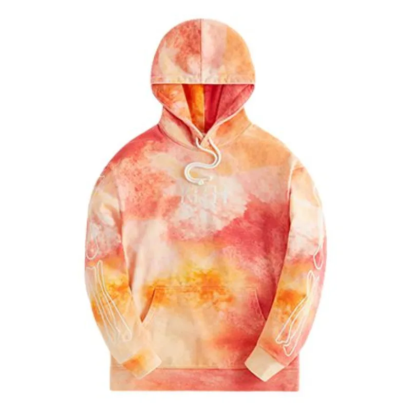 KITH Treats Skeleton Nelson Hoodie 'Inferno' KHT030093-814 sold by KicksCrew