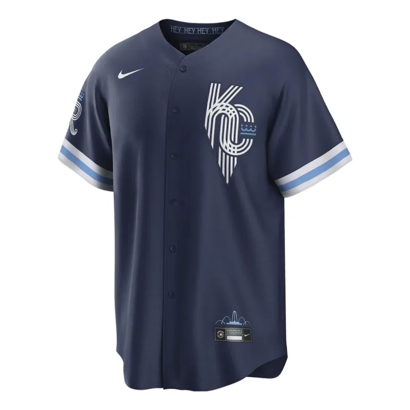 Nike MLB Kansas City Royals City Connect Replica Baseball Jersey 'Navy Blue' T770RYCCQA3-000 sold by KicksCrew