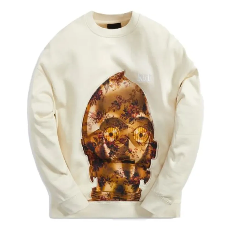 KITH x STAR WARS C-3po Crewneck 'Waffle' KHM030219-102 sold by KicksCrew