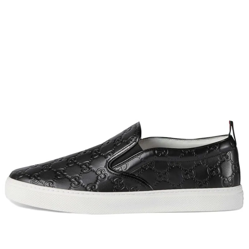 GUCCI Signature Slip-On Sneaker 407364CWCE01174 sold by KicksCrew