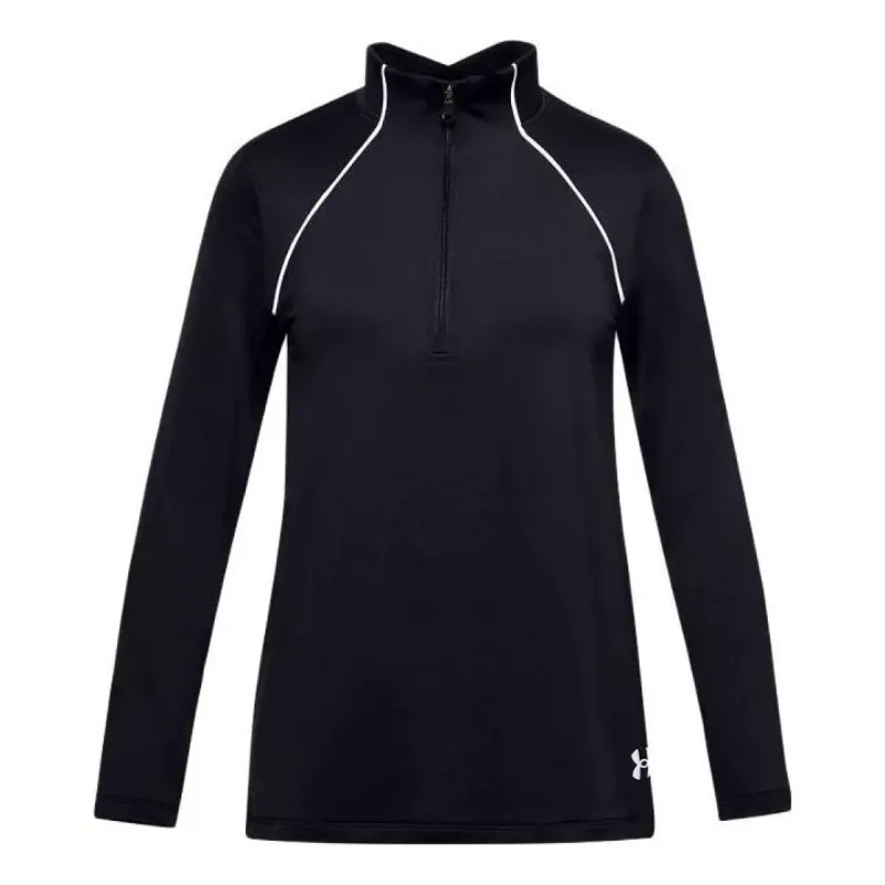 (GS) Under Armour ColdGear® Long Sleeve Sports T-Shirt 'Black' 1356989-001 sold by KicksCrew
