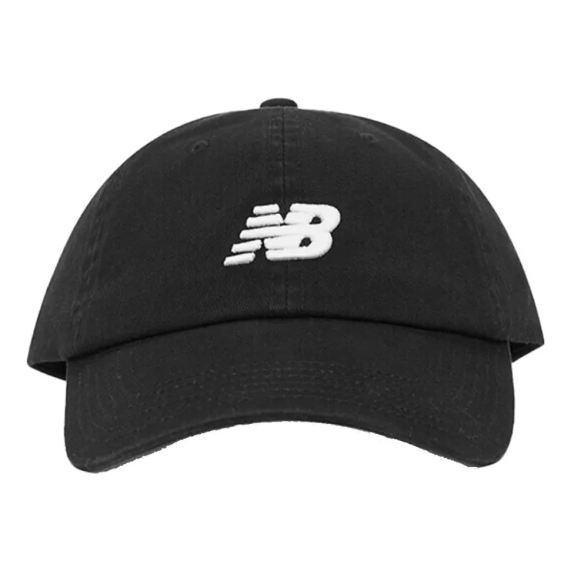 New Balance 6 Panel Classic Hat 'Black' LAH91014-BK sold by KicksCrew