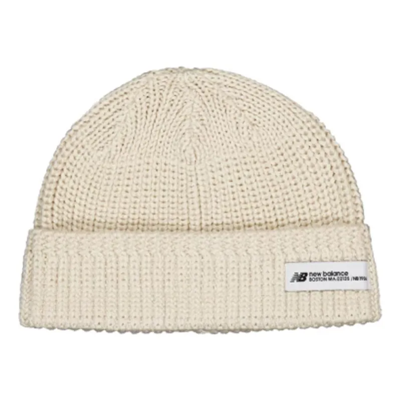 New Balance Knit Beanie 'Ivory' LAH34404-IV sold by KicksCrew