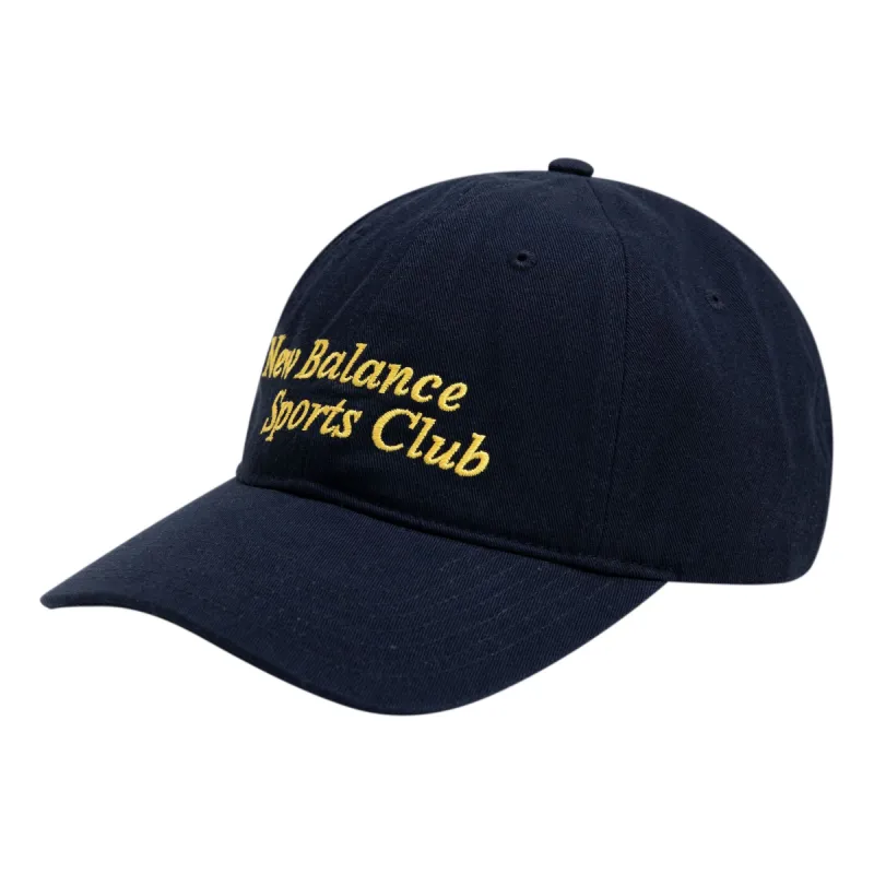 New Balance Embroidery New Balance Sports Club Hat 'Navy' LAH32404-NNY sold by KicksCrew