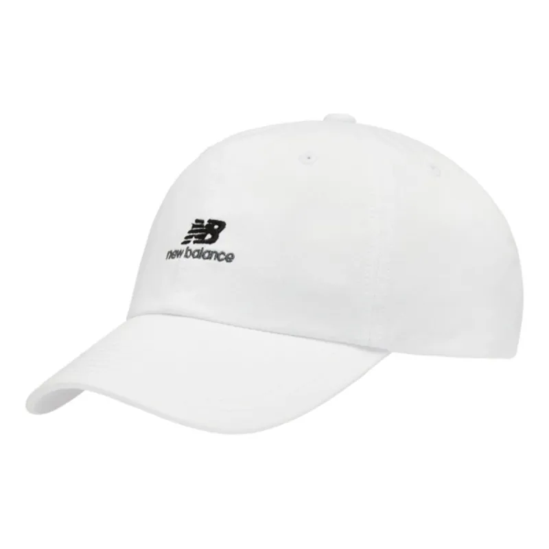 New Balance Logo Baseball Hat 'White' LAH22008-WT sold by KicksCrew